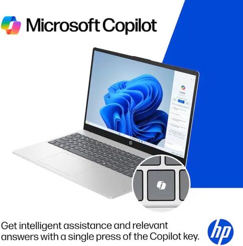 HP 15 Business Laptop, 15.6 FHD IPS Touchscreen, Intel 13th Gen 10-Core i5-1334U, 32GB RAM 2TB SSD, Copilot AI, Wi-Fi 6, 10-Hr Long Battery, Numeric KB, Privacy Camera, Windows 11 Home, w/Accessory in Kuwait