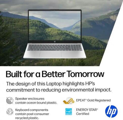 HP 15 Business Laptop, 15.6 FHD IPS Touchscreen, Intel 13th Gen 10-Core i5-1334U, 32GB RAM 2TB SSD, Copilot AI, Wi-Fi 6, 10-Hr Long Battery, Numeric KB, Privacy Camera, Windows 11 Home, w/Accessory in Kuwait