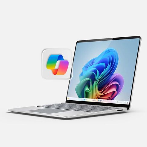 كمبيوتر محمول Microsoft Surface (2024)، Windows 11 Copilot+ PC، شاشة لمس 13.8 بوصة، Snapdragon X Elite (12 كور)، ذاكرة وصول عشوائي 16 جيجابايت، تخزين SSD 1 تيرابايت، بلاتينيوم in Saudi Arabia