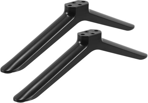 SAFIGLE 2-Pack Universal Tv Stand Legs قاعدة بديلة لتلفزيونات الشاشات المسطحة مقاس 40 بوصة، دعامات حامل تلفزيون متينة لغرفة المعيشة وغرفة النوم سهلة التركيب in Kuwait