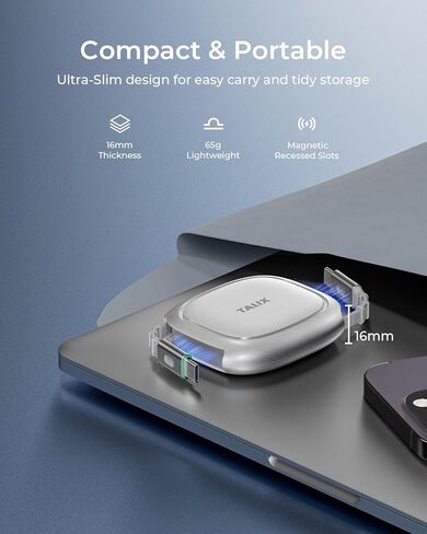 TALIX 240W Retractable USB C Cable 3.94Ft PD 3.2 Fast Charging USB C to USB C Cable, Travel Charger Cable, Mini Phone Charger Cord for iPhone 17 16 15 Pro Max Plus/iPad/MacBook/AirPods/Galaxy S25 in Kuwait
