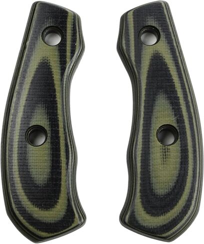 Ka Bar Becker Necker BK11 G10 Knife Handle Scales for Becker BK 11 (OD Green Black) in Saudi Arabia