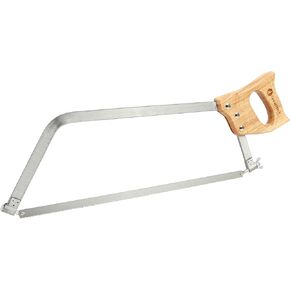 منشار العظام GreatNeck BUS22 مقاس 22 بوصة، منشار الألعاب واللحوم، إطار فولاذي صلب، شفرة عالية الكربون، مقبض من الخشب الصلب، معدات تجهيز اللحوم in Kuwait