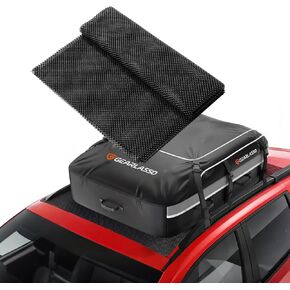 حصيرة واقية لحقيبة البضائع على السقف مضادة للانزلاق، وسادة حامل سقف مطاطية مقاس 51 بوصة × 39 بوصة - مقاومة للخدش ومقاومة للماء على سطح السيارة لسيارات الدفع الرباعي والشاحنات ومعظم المركبات in Kuwait