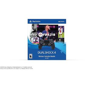Sony Interactive Entertainment EA Sports FIFA 21 Dualshock4 Wireless Controller Bundle - PlayStation 4 (Renewed) in Saudi Arabia