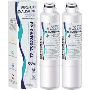 PUREPLUS DA29-00020B Refrigerator Water Filter Replacement for Samsung RF28HMEDBSR, RF263BEAESR, HDX FMS-2, HAF-CIN/EXP, RF4287HARS, RF28HFEDBSR, DA29-00020A, RF261BEAESR, DA97-08006A, 469101, 3PACK in Saudi Arabia