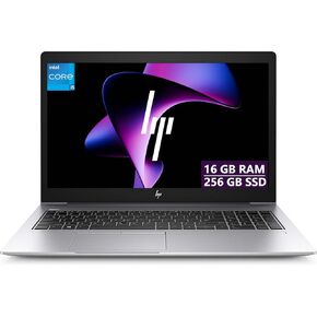 كمبيوتر محمول HP EliteBook 850 G6، كمبيوتر محمول 15.6 بوصة FHD (1920x1080)، Intel Core i5-8265U، ذاكرة الوصول العشوائي 16 جيجابايت، 256 جيجابايت SSD، بدون كاميرا، Windows 11 Pro (متجدد) in Kuwait