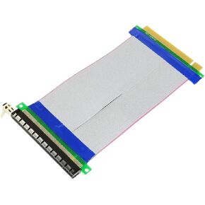 PCI-E 16 قطعة كابل تمديد الشريط بطاقة الرسومات PCI PCIE 2.0 الناهض بطاقة محول موسع 20 سنتيمتر استبدال لتصنيع المعدات الأصلية in Kuwait