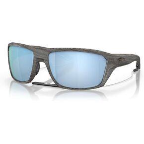 Oakley Men's OO9416 Split Shot Rectangular Sunglasses, Matte Black USA Flag/Prizm Grey Polarized, 64 mm in Kuwait