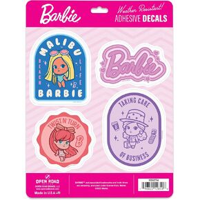ملصقات فينيل لاصقة على شكل نجمة من Mattel Barbie - مجموعة ممتعة من ملصقات باربي اللامعة للكمبيوتر المحمول أو زجاجة المياه in Kuwait