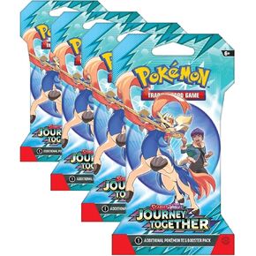 Pokemon TCG - Scarlet & Violet: رحلة معًا - حزمة نفطة واحدة ، رسم عشوائي in Kuwait
