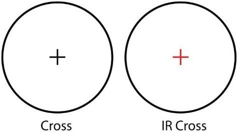 Ade Advanced Optics BE1-3X30IR Premium Illuminated Red Cross Electro Sight Riflescope, 1-3x 30mm in Saudi Arabia
