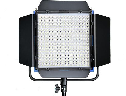 مجموعة مصابيح Dracast Pro Series LED1000 Daylight LED 3 مع لوحات بطارية ذهبية وحوامل إضاءة in Saudi Arabia