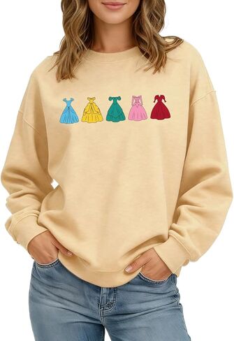 Magic Kingdom Sweatshirts for Women Practical Magic Sweatshirt Graphic Sweatshirt Family Vacation Sweater in Kuwait