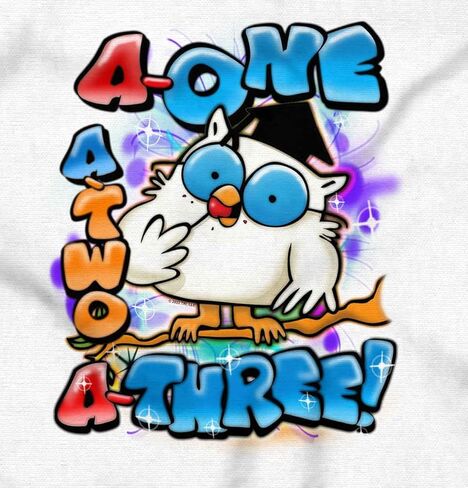Brisco Brands Airbrushed Tootsie Roll Pop Counting Baby Romper الأولاد والبنات in Kuwait