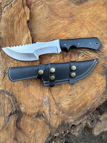 Tom Brown Tracker Knife Replica: Custom Handmade D2 Tracker Knife, Hunting Survival, Full Tang Fixed Blade, Scout Carry Knife in Saudi Arabia
