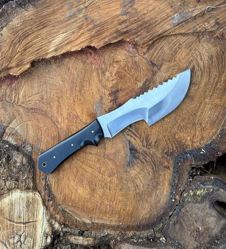 Tom Brown Tracker Knife Replica: Custom Handmade D2 Tracker Knife, Hunting Survival, Full Tang Fixed Blade, Scout Carry Knife in Saudi Arabia