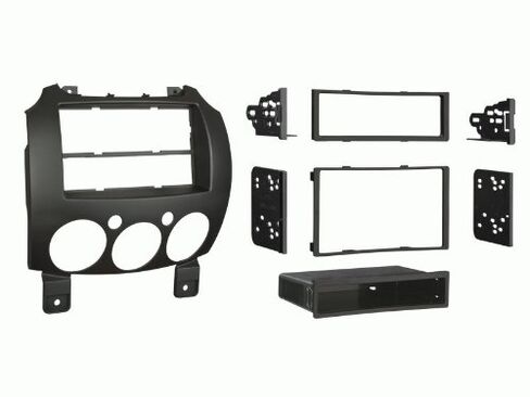 Harmony Audio متوافق مع Mazda Mazda2 2011 2012 2013 2014 Multi DIN ستيريو تسخير راديو تثبيت مجموعة أدوات القياس in Saudi Arabia