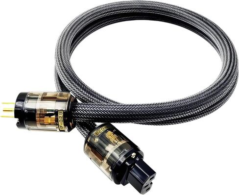 كابل طاقة HiFi كابل طاقة صوت عالي الجودة سلك طاقة تيار متردد عالمي HiFi Audio - 3.3FT(1m) in Kuwait