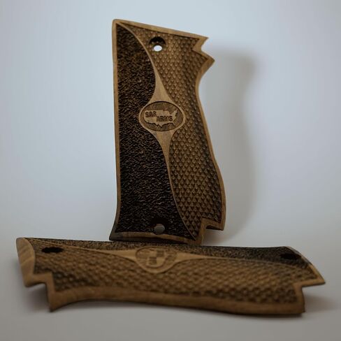 Grip Panels Compatible with SAR Arms K2 .45 Premium Handcrafted Walnut & Exotic Material Options Precision Compatibility in Saudi Arabia