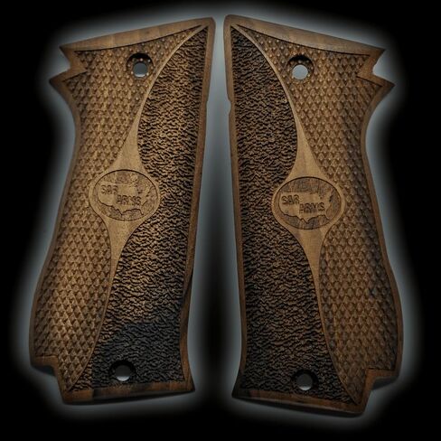 Grip Panels Compatible with SAR Arms K2 .45 Premium Handcrafted Walnut & Exotic Material Options Precision Compatibility in Saudi Arabia