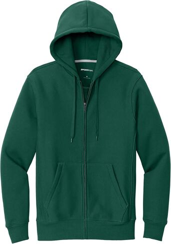 Sport-Tek Super Heavyweight Full-Zip Hooded Sweatshirt 4XL Black in Kuwait