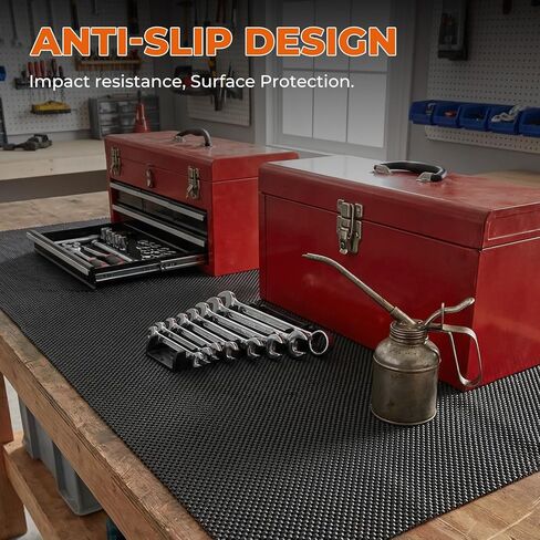 Anti-Slip Roof Cargo Bag Protective Mat, 51" x 39" Rubber Roof Rack Pad – Scratch-Resistant & Waterproof Car Rooftop Luggage Mat for SUV, Van & Most Vehicles in Kuwait