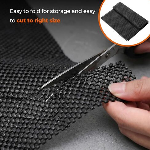 Anti-Slip Roof Cargo Bag Protective Mat, 51" x 39" Rubber Roof Rack Pad – Scratch-Resistant & Waterproof Car Rooftop Luggage Mat for SUV, Van & Most Vehicles in Kuwait