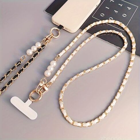 Long Mobile Phone Lanyard, Crossbody Mobile Phone Strap, Fashionable Women in Saudi Arabia