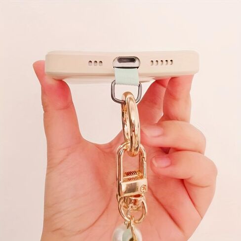 Long Mobile Phone Lanyard, Crossbody Mobile Phone Strap, Fashionable Women in Saudi Arabia