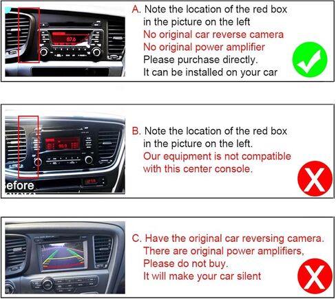 ستيريو سيارة 2+64G Android 14 Double Din لسيارة Kia Optima K5 2010-2013 مع شاشة لمس 9 بوصة، Carplay لاسلكي/Android Auto، GPS، بلوتوث، FM/AUX-in، أدوات التحكم في عجلة القيادة، كاميرا احتياطية in Kuwait