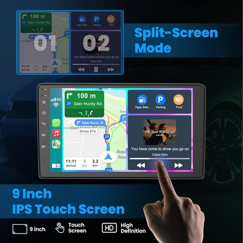 ستيريو سيارة 4G+64G لسيارة KIA Optima K5 2013 2014 2015، 9 بوصة Android 13 شاشة تعمل باللمس راديو Optima مع CarPlay اللاسلكي، Android Auto، GPS Navi، 5G WiFi، بلوتوث 5.2، كاميرا خلفية عالية الدقة، SWC، راديو FM in Kuwait