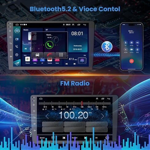 ستيريو سيارة 4G+64G لسيارة KIA Optima K5 2013 2014 2015، 9 بوصة Android 13 شاشة تعمل باللمس راديو Optima مع CarPlay اللاسلكي، Android Auto، GPS Navi، 5G WiFi، بلوتوث 5.2، كاميرا خلفية عالية الدقة، SWC، راديو FM in Kuwait