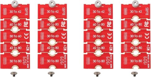 4Pcs M2 M2PLUS NGFF NVME M.2 Extended Transfer 2230, 2242, 2260, 2280 Aircraft M2 Change Long Size U.2 M3 M.3 SSD 24BB in Saudi Arabia