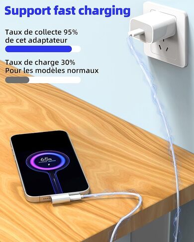 USB C إلى سماعة الرأس جاك سبليتر (2 حزمة) لهاتف iPhone 17 16 15 Pro Max مزدوج النوع C محول كابل Aux محول شحن شاحن منفذ طاقة صوت أنثى لأجهزة Apple لأجهزة Ipad متوافق مع Samsung Galaxy in Kuwait