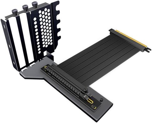 دعامة تثبيت عمودية لوحدة معالجة الرسومات PCIE3.0 X16 مع إمكانية تعديل بدون أدوات متوافقة مع أجهزة الكمبيوتر الشخصية PCIe 3.0 in Kuwait