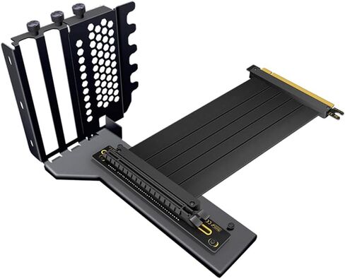 Universal Vertical GPU Bracket Holder with Ultra PCIe 4.0 3.0 X16 Gen4/3 Riser Cable 7PCI VGA RTX 4090 GPU Mount Kit in Kuwait