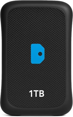 محرك ذاكرة القرص المغناطيسي الخارجي القوي AHD330-1TU31-CBK - محرك أقراص ثابتة خارجي سعة 1 تيرابايت (أكثر من 2.2 رطل) - جهاز تخزين محمول متين للنسخ الاحتياطي والكمبيوتر الشخصي والكمبيوتر المحمول وماك - اتصال USB 3.1 AHD3301TU31CBK in Kuwait
