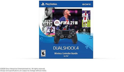 Sony Interactive Entertainment EA Sports FIFA 21 Dualshock4 Wireless Controller Bundle - PlayStation 4 (Renewed) in Saudi Arabia