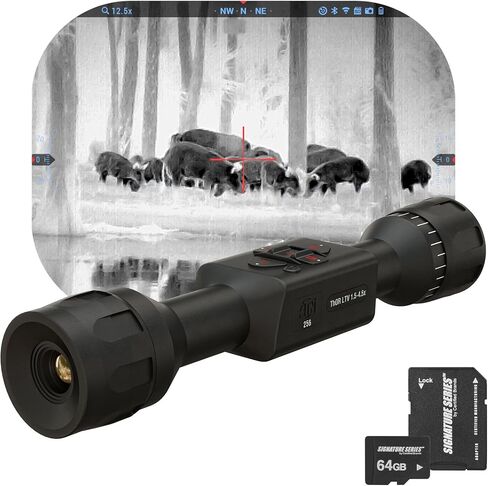 ATN Thor LTV 256 النطاق الحراري الذكي عالي الدقة مع مستشعر 256x192، 12 ميكرون | التكبير، تسجيل الفيديو، طلقة واحدة صفر | مجموعة سلسلة التوقيع الحصرية in Saudi Arabia