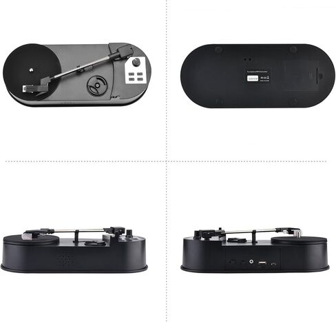 33/45 PRM LP Turntable to MP3 Converter Vinyl to MP3 Converter Turntable with 5V DC Adapter with SD Card Slot in Saudi Arabia