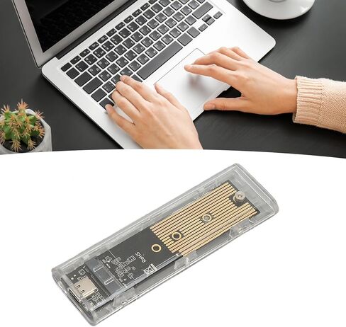 محول حاوية M.2 NVMe SATAs SSD، حاوية USB 3.1 USB C خارجية NVMe SSD بسرعة 10 جيجابت في الثانية، تدعم 22x30، 22x42، 22x60، 22x80 مم NVME أو NGFF SSDs in Saudi Arabia