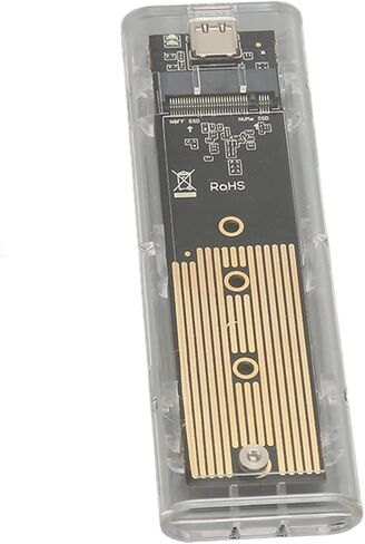 محول حاوية M.2 NVMe SATAs SSD، حاوية USB 3.1 USB C خارجية NVMe SSD بسرعة 10 جيجابت في الثانية، تدعم 22x30، 22x42، 22x60، 22x80 مم NVME أو NGFF SSDs in Saudi Arabia