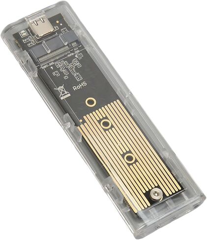 محول حاوية M.2 NVMe SATAs SSD، حاوية USB 3.1 USB C خارجية NVMe SSD بسرعة 10 جيجابت في الثانية، تدعم 22x30، 22x42، 22x60، 22x80 مم NVME أو NGFF SSDs in Saudi Arabia