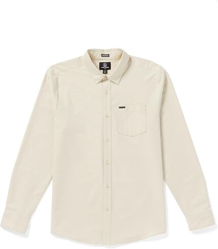 Volcom Mens Long Sleeve Woven Button-up Shirt, Casual Or Dress Shirt for Work & Everyday Wear in Saudi Arabia