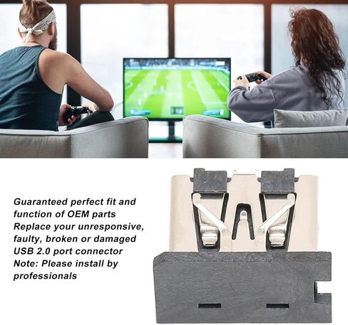 استبدال منفذ Vikye الأمامي USB2.0 لجهاز PS5، واجهة USB 2.0 احترافية لجزء إصلاح PS5 in Kuwait