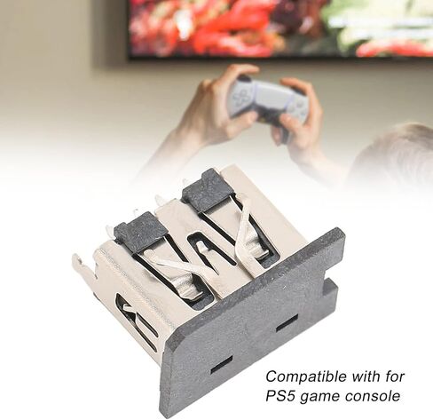 استبدال منفذ Vikye الأمامي USB2.0 لجهاز PS5، واجهة USB 2.0 احترافية لجزء إصلاح PS5 in Kuwait
