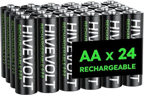 Rechargeable AA Batteries, 2800mAh High Capacity Double A Battery 1.2V NiMH Low Self Discharge, 8 Count in Saudi Arabia