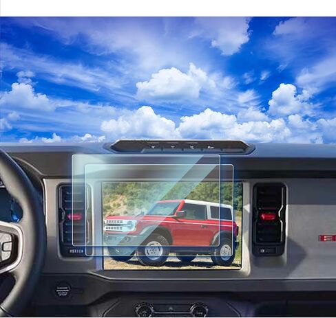 2pack 2023 Ford F150 Screen Protector for 2015-2022 2023 Ford F150 F250 F350 F450 Super Duty XLT LARIAT 8Inch 2023 Ford F-150 Accessories Tempered Glass F150 8'' in Saudi Arabia