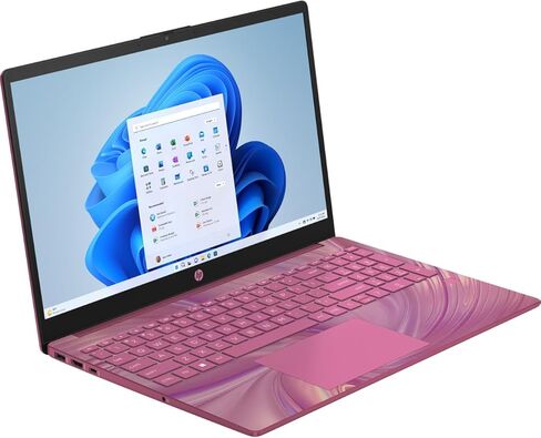 كمبيوتر محمول HP بشاشة لمس عالية الدقة مقاس 15.6 بوصة مع قارئ بصمات الأصابع، ومعالج Intel رباعي النواة N، وذاكرة وصول عشوائي سعتها 4 جيجابايت، وتخزين SSD بسعة 128 جيجابايت، ونوع C، وHDMI، ولوحة مفاتيح بإضاءة خلفية، SAM، W11 (15-fd - متجدد) الوالدين (أرجوا in Kuwait
